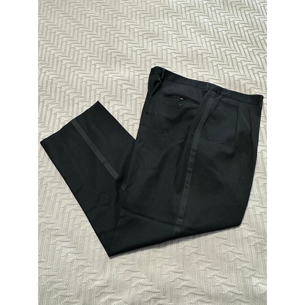 Black tuxedo pants size 46